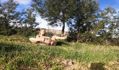 BACKSTAGE: OUTDOOR MASTURBATION