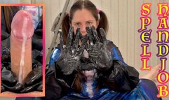 Spell Worked: Handjob Girl Arrives, Gloves Cosplay till Your Wild Cum