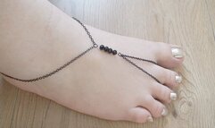 #2 Short toes - Golden pedicure (no talk)