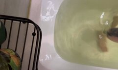 Emmy debut, holding your breath in the bathtub