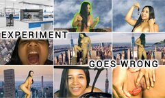 experiment goes wrong, and the giantess takes revenge
