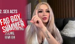 Faggot Boy Summer Interactive Game