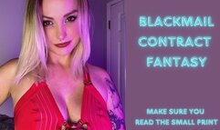 Blackmail Contract fantasy