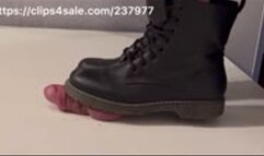 Hard Style Boot Job - Cock Ball Trample Ballbusting