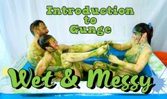 First Time Gunge and Messy Threesome Sex for Courtney Pose