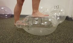 FGP039: Clear Bare Foot Stamp and foot play