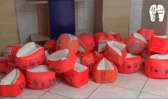 Inflatables under Stiletto Heels