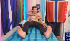 "Cuddle Tickling With Ezra Tanner"