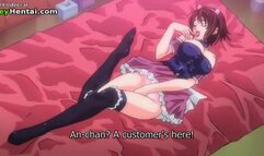 Stunning girl satisfies tiny guy