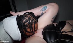 Alphonso Layz got jiggy wit Livie Blainn