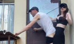 Pegging Queen| Farmer fucked in the ass in public market